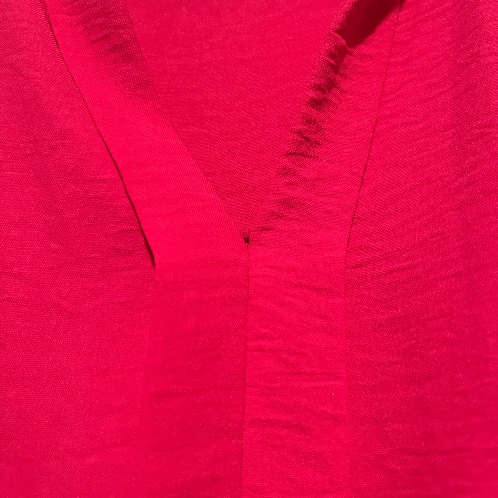 Monteau Fuchsia Mini Dress with Tie Waist - Picture 8 of 9